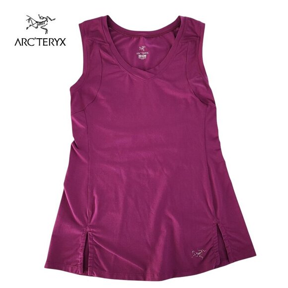 ARC’TERYX purple v-neck sleeveless tank - small - Picture 2 of 13
